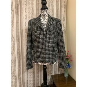 4/$10 Jones Wear tweed Houndstooth Blazer